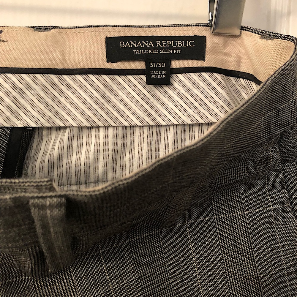 Banana Republic Tailored Slim Fit Pant 31/30